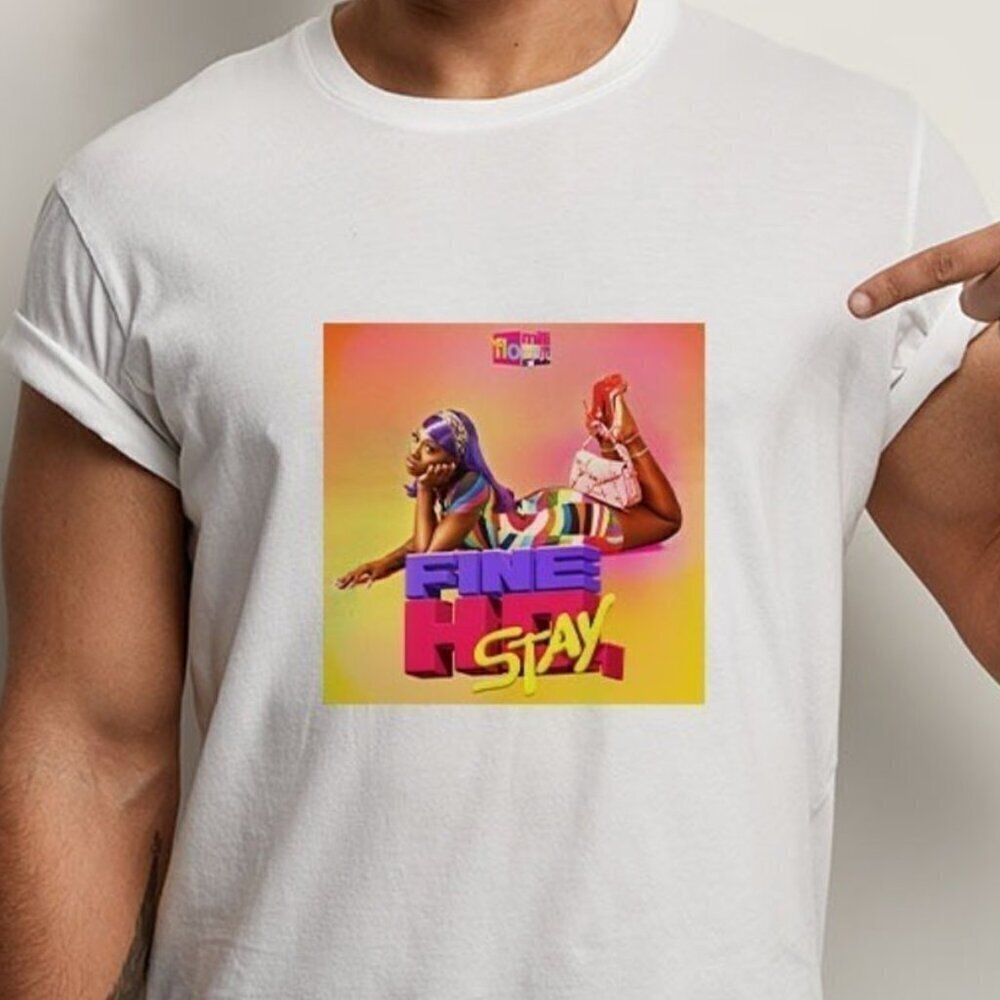 Flo Milli New Album Fine Ho Stay Fan Gift Graphic Trendy Music T-Shirt .
